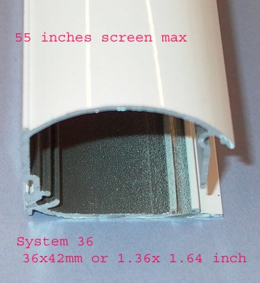 M36 Retractable screen housing